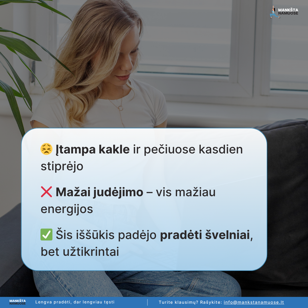 Nuo pradžios iki rezultato • 60 dienų judėjimo iššūkis • Vasario 2 d.